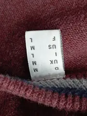 Vorschaubild 4 von Herren Pullover Gr. 48/M Rot V-Ausschnitt Casual