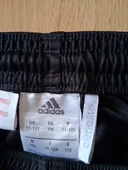 Vorschaubild 7 von Kinder Sport Shorts Gr. 152 Schwarz Uni Polyester Sporthose