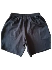 Vorschaubild 2 von Kinder Sport Shorts Gr. 152 Schwarz Uni Polyester Sporthose