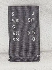 Vorschaubild 4 von Damen T-Shirt Gr. 34/XS Weiß Elegant Raffungen Bestickt