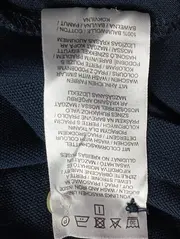 Vorschaubild 5 von Herren Poloshirt Gr. 52/L Blau Kurzarm Baumwolle Casual