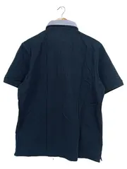 Vorschaubild 2 von Herren Poloshirt Gr. 52/L Blau Kurzarm Baumwolle Casual