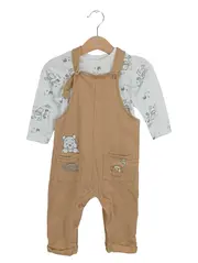 Vorschaubild 1 von Winnie Pooh Baby Strampler Set Gr. 68 Overall Einteiler Kinder Mehrfarbig