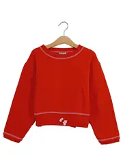 Vorschaubild 1 von Athletics Mädchen Sweatshirt Rot Gr. 128 Sterne Langarm Casual