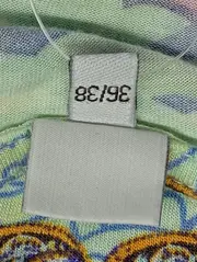 Vorschaubild 4 von Sommerkleid Damen Gr. 36, 38 Paisley Muster Mehrfarbig Viskose