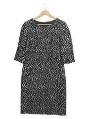 Vorschaubild 1 von Damen Freizeitkleid Leopardenmuster Gr. 38/M Mehrfarbig