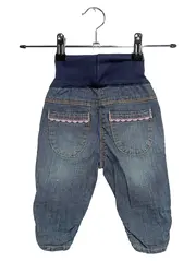 Vorschaubild 2 von Kinder Jeans Gr. 68 Blau Regular Fit Baby Hose Komfortbund Casual