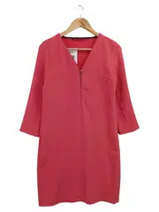 Vorschaubild 1 von Damen Etuikleid Business Elegant Rot Gr. 38/M Polyester