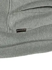 Vorschaubild 5 von Herren Sweatjacke Gr. M Grau Stehkragen Baumwolle
