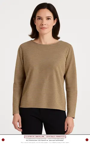 PEOPLE WEAR ORGANIC Langarmshirt