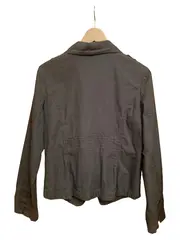 Vorschaubild 2 von EDC Damen Leichte Jacke Gr. L Oliv Casual Baumwolle Übergangsjacke