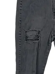 Vorschaubild 2 von Damen Destroyed Jeans Hose Grau S Streetwear