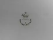 Vorschaubild 4 von Dekoschale Porzellan Blumenmuster Weiß Klassisch 18x13cm