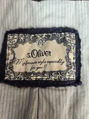 Vorschaubild 2 von Damen Blazer Gr. 38 M Grau Kariert Business Baumwolle