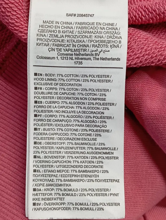 CONVERSE Kapuzenpullover Bild 4