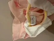Vorschaubild 3 von Baby Body Gr. 56 Rosa Blumenmuster Rüschen Baumwolle Mädchen