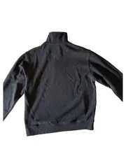 Vorschaubild 2 von Herren Pullover Gr. 38 Schwarz Casual Stehkragen Reißverschluss