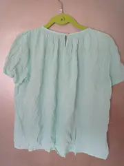 Vorschaubild 2 von Damen T-Shirt Gr. 36/S Grün Casual Viskose