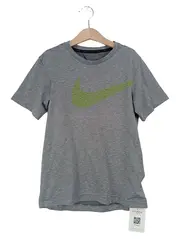 Vorschaubild 1 von Kinder Sport Shirt T-Shirt Grau Gr. 128 Logo-Print