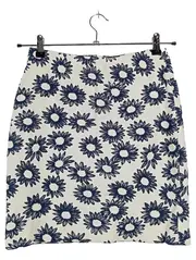 Vorschaubild 1 von Damen Jeansrock Blumenmuster Gr. N2/36 S Feminin