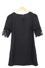 Vorschaubild 2 von Freizeitkleid Damen 38/M Schwarz Elegant Vintage Spitze
