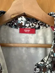 Vorschaubild 3 von Damen Blusenkleid Gr. 38 Mehrfarbig Casual Langarm Kleid