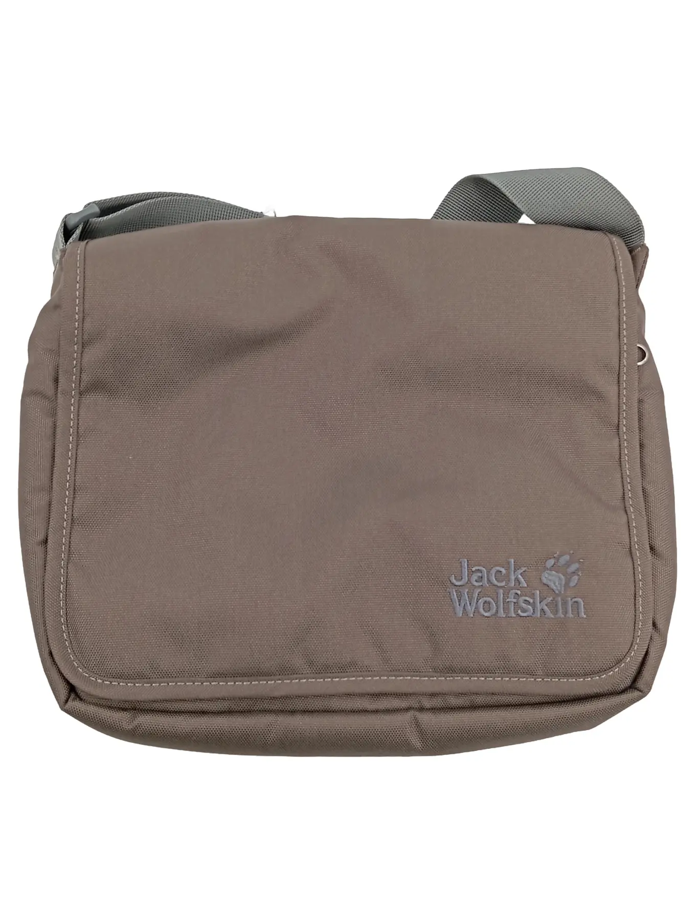 JACK WOLFSKIN Umhängetasche Outdoor Grau Polyester Schultertasche 26x23cm