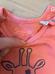 Vorschaubild 4 von Baby T-Shirt Mädchen Giraffe Gr. 74 Rosa Lachsfarben UV30