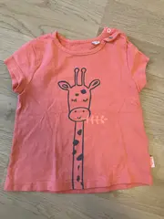 Vorschaubild 2 von Baby T-Shirt Mädchen Giraffe Gr. 74 Rosa Lachsfarben UV30