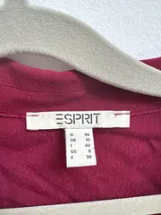 Vorschaubild 3 von Damen Blusenkleid Gr. 36 S Rot Viskose Hemdblusenkleid Casual