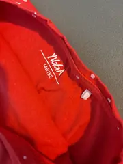 Vorschaubild 5 von Kinder T-Shirt Rot Gr. 152 Punkte Kirschen Applikation Baumwolle