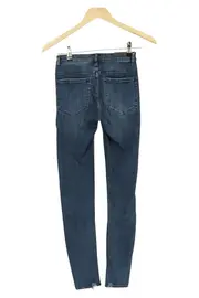 Vorschaubild 2 von Damen Jeans Slim Fit Gr. 34 (W26/XS) Blau Casual Modisch