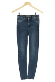 Vorschaubild 1 von Damen Jeans Slim Fit Gr. 34 (W26/XS) Blau Casual Modisch
