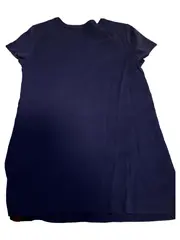 Vorschaubild 2 von EDC Damen T-Shirt Baumwolle Kurzarm Grafik Blau Gr. 38 M Freizeit