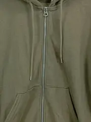 Vorschaubild 3 von Kapuzenpullover Herren Gr. 44;XS Grün Casual Hoodie Reißverschluss
