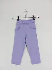 Vorschaubild 2 von TCM Mädchen Jogginghose Gr. 92 Lila Uni Rüschen Baumwolle Freizeit