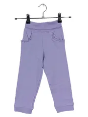 Vorschaubild 1 von TCM Mädchen Jogginghose Gr. 92 Lila Uni Rüschen Baumwolle Freizeit