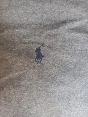 Vorschaubild 3 von Herren Pullover Grau Gr. S Casual Baumwolle V-Ausschnitt