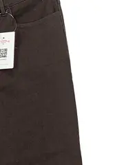 Vorschaubild 4 von Damen Jeans Regular Fit Gr. 38 Braun Casual Stretch Hose