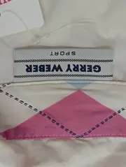 Vorschaubild 3 von Hemdbluse Damen 38/M Weiß Argyle Preppy Baumwolle