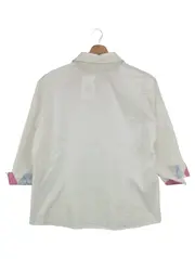 Vorschaubild 2 von Hemdbluse Damen 38/M Weiß Argyle Preppy Baumwolle