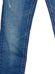 Vorschaubild 4 von Jeans Mädchen Gr. 128 Regular Fit Blau Denim Hose