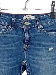 Vorschaubild 2 von Jeans Mädchen Gr. 128 Regular Fit Blau Denim Hose
