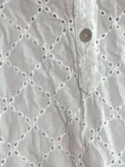 Vorschaubild 4 von AG Damen Bluse Langarm Weiß Lochmuster Gr. 44 XXL