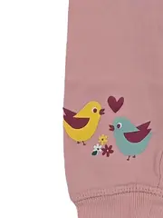 Vorschaubild 2 von Leggings Mädchen Gr. 68 Rosa Komfortabel Tiermotive Baumwolle