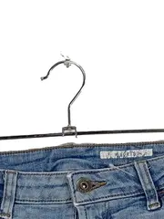 Vorschaubild 2 von Jeans Shorts Damen W27 36 S Hellblau Destroyed Sommer