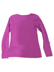 Vorschaubild 3 von EDC Damen Langarmshirt Pink Gr. 36/S Basic Casual Oberteil Baumwolle