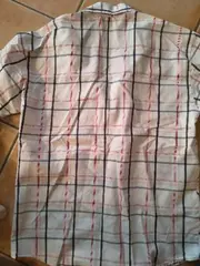 Vorschaubild 2 von Herren Freizeithemd Kurzarm Gr. M kariert weiß blau rot