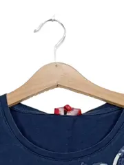 Vorschaubild 4 von EDC Damen T-Shirt Gr. 40/L Blau Casual Print Herz