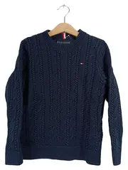 Vorschaubild 1 von Kinder Pullover Zopfstrick Gr. 128 Blau Navy